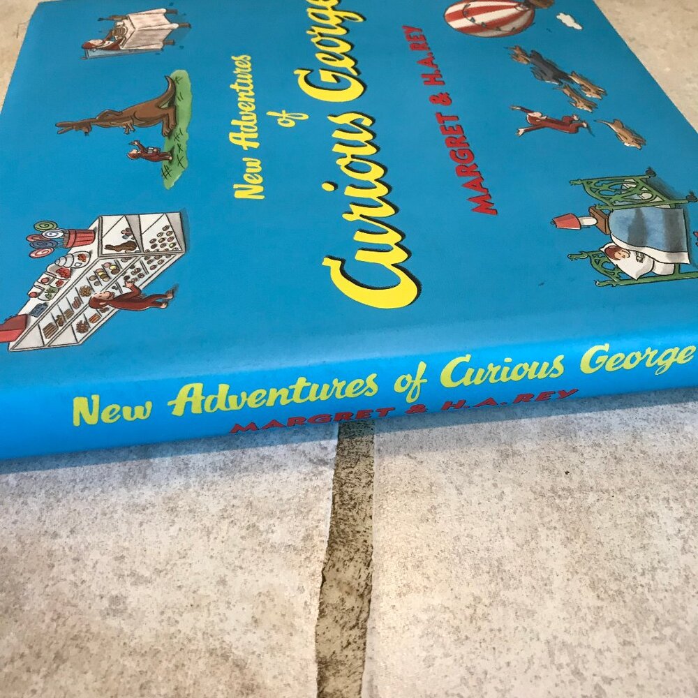 New Adventures of Curious George Hardcover Book by Margret & H.A. Rey Retro Kids - Picture 2 of 7